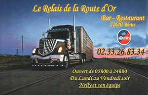 le Relais de la Route d'Or - Restaurant - Bérus