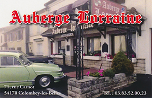 L'AUBERGE LORRAINE L'AUBERGE LORRAINE